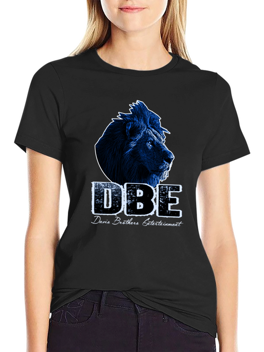 DBE Lion Graphic Black T-Shirt