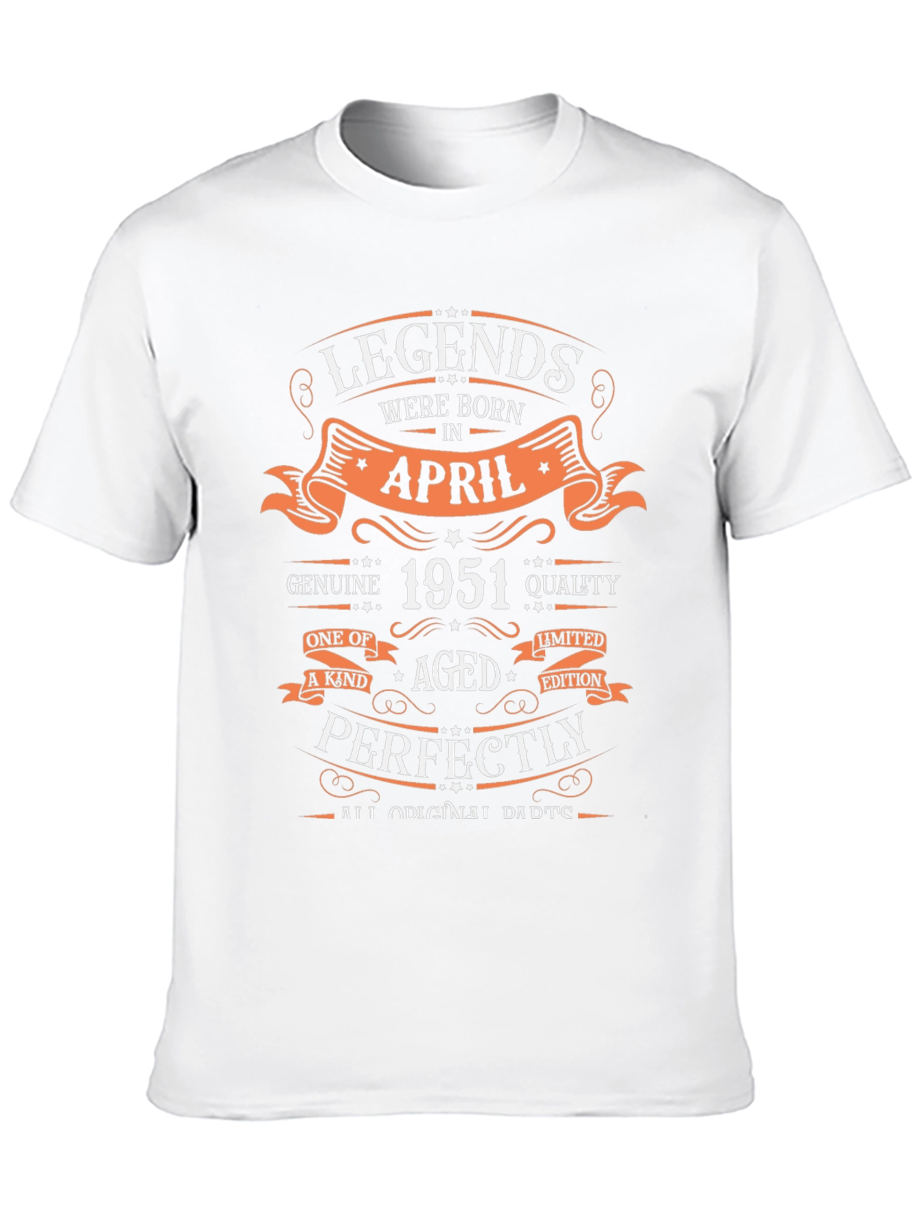 Legends Born In April 1951 T-Shirt
