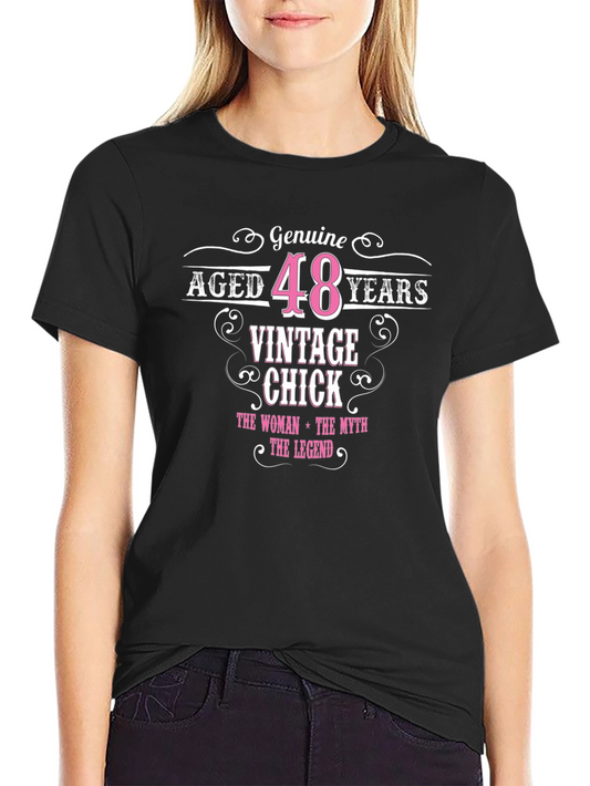 Genuine Aged 48 Years Vintage Chick T-Shirt