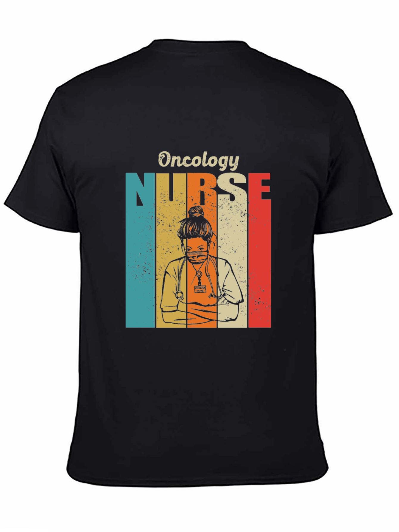 Oncology Nurse Retro T-Shirt