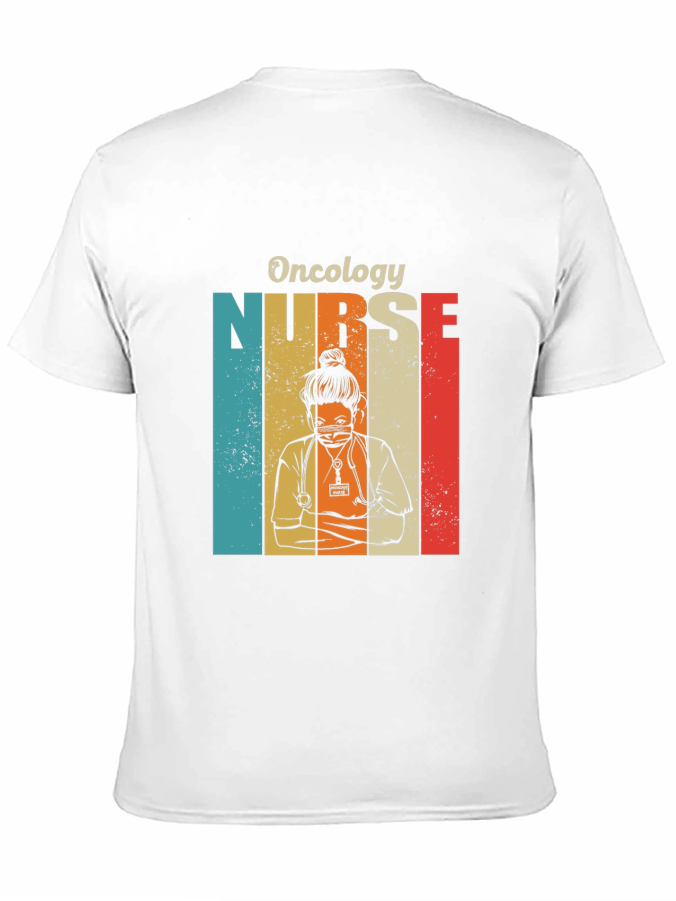 Oncology Nurse Retro T-Shirt