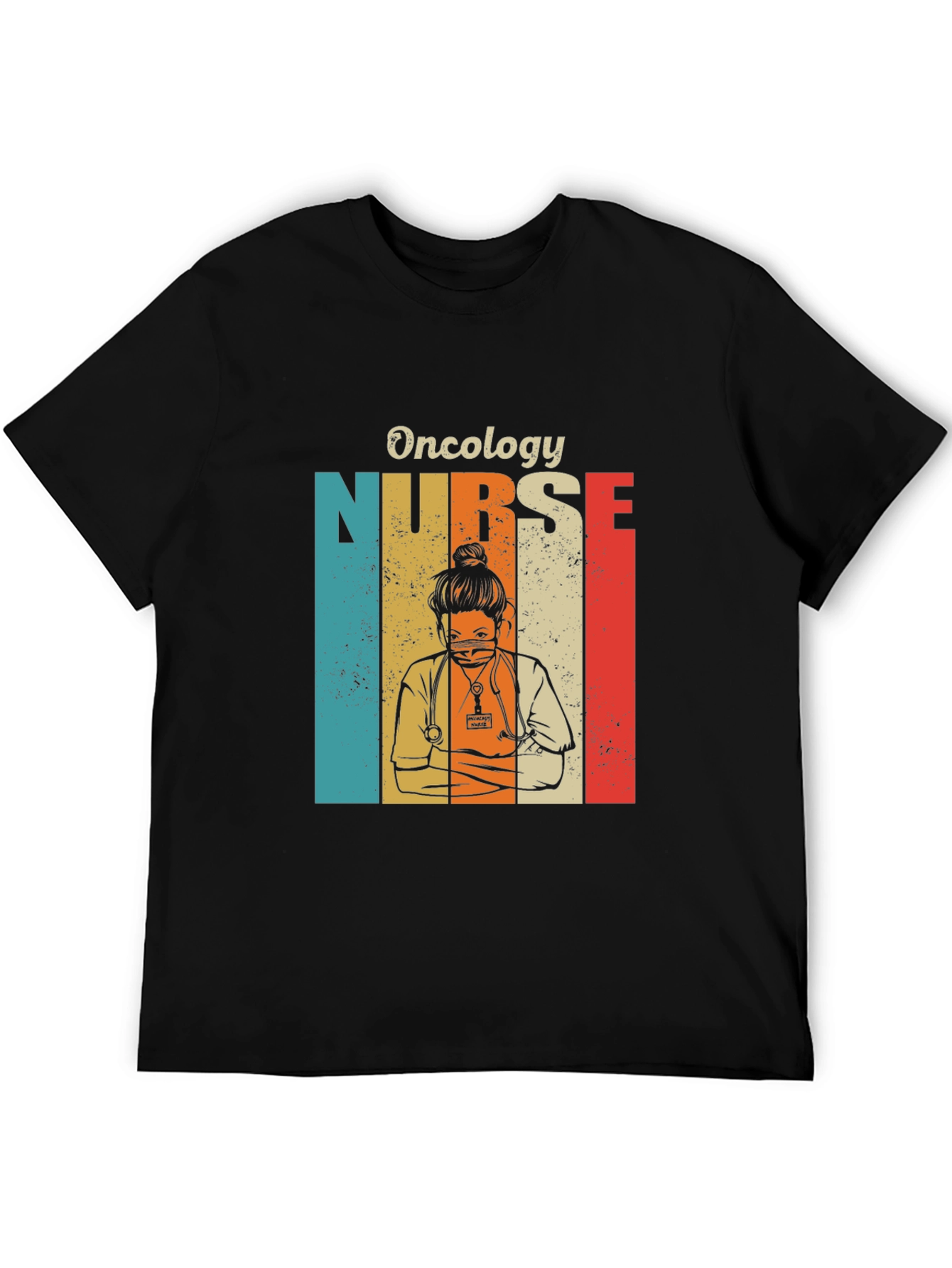 Oncology Nurse Retro T-Shirt