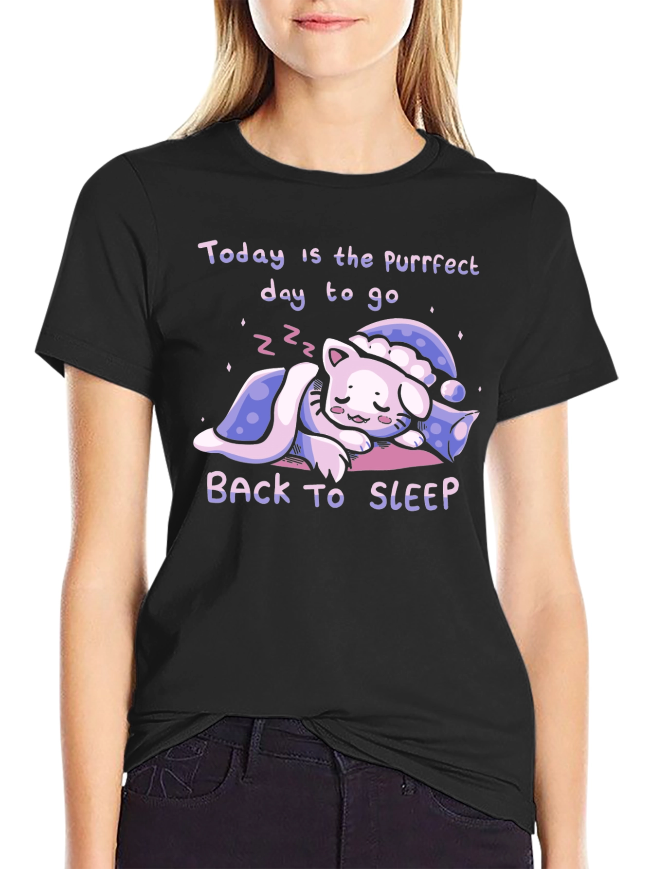 Purrfect Sleep T-Shirt