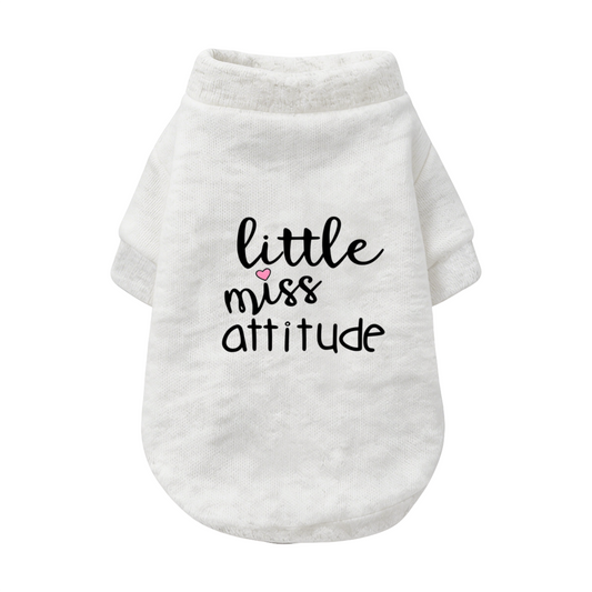 Little Miss Attitude Sassy Girly Pet Cozy Sweater