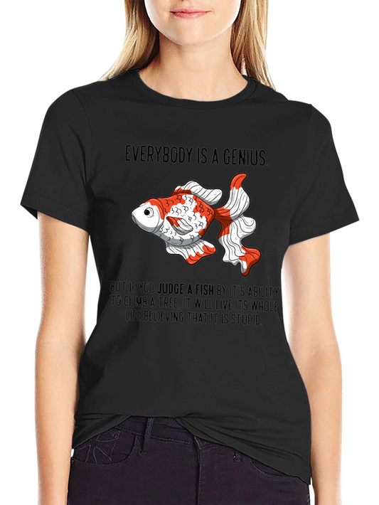 Everybody is a Genius Fish T-Shirt