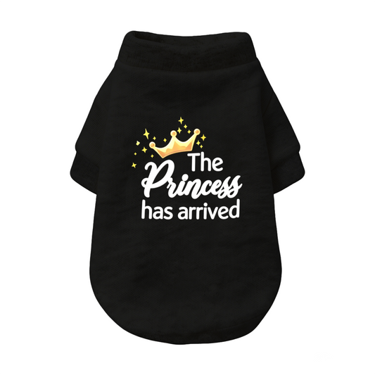 The Princess Has Arrived Cozy Dog Sweater ¨C Royal Cute Pet Outfit