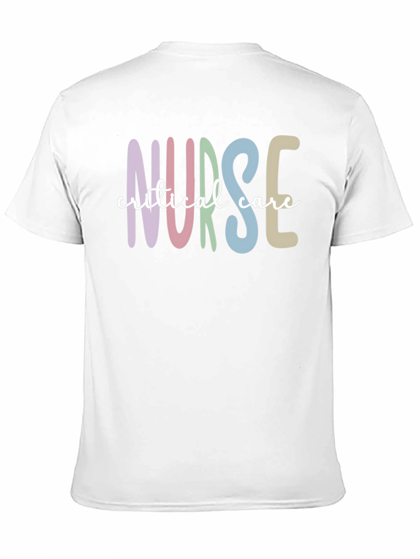 Critical Care Nurse T-Shirt Black Unisex Tee