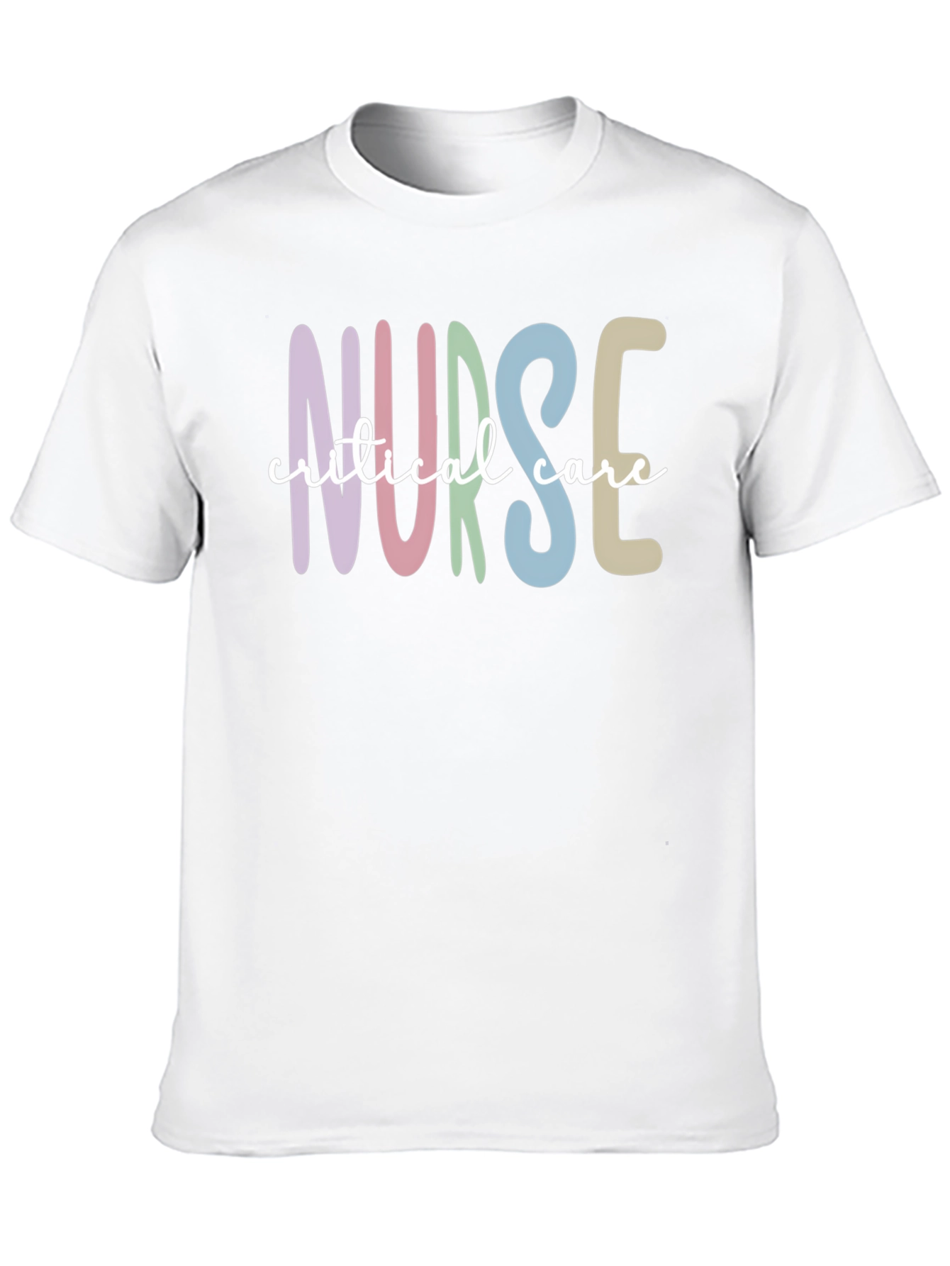 Critical Care Nurse T-Shirt Black Unisex Tee