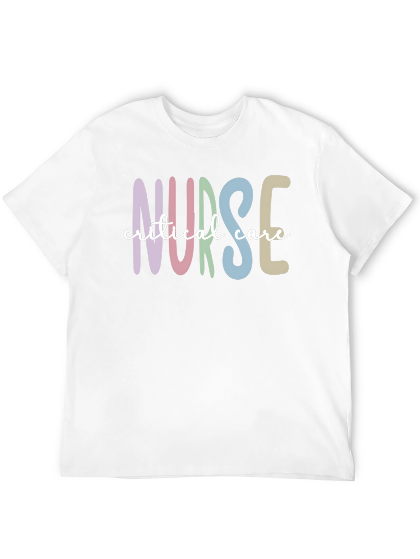 Critical Care Nurse T-Shirt Black Unisex Tee