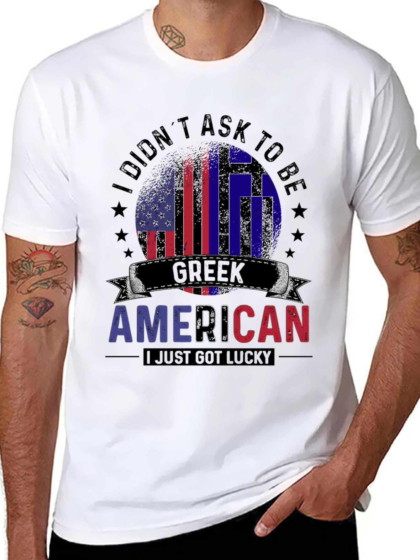 Greek American Pride T-Shirt