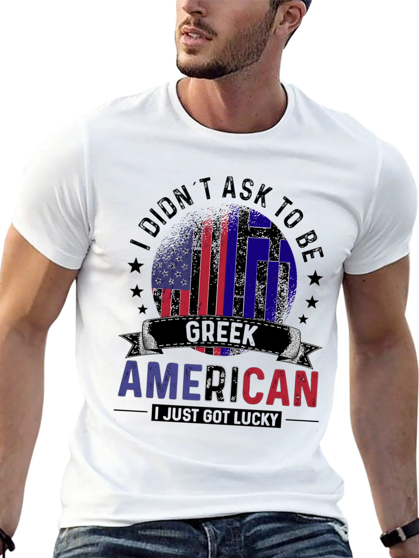Greek American Pride T-Shirt