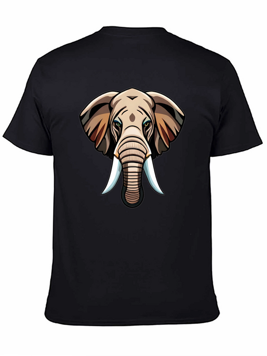 Elephant Graphic Tee - Black