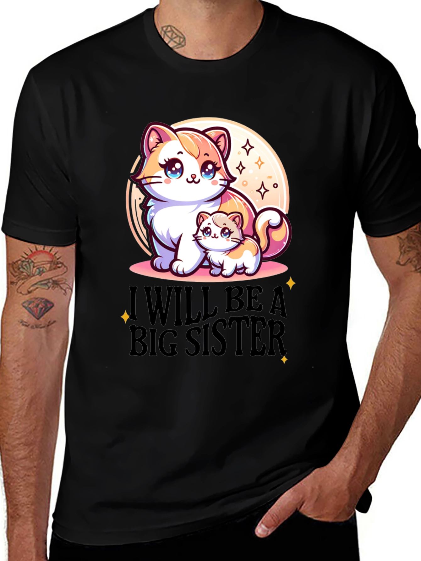 Big Sister Announcement Tee