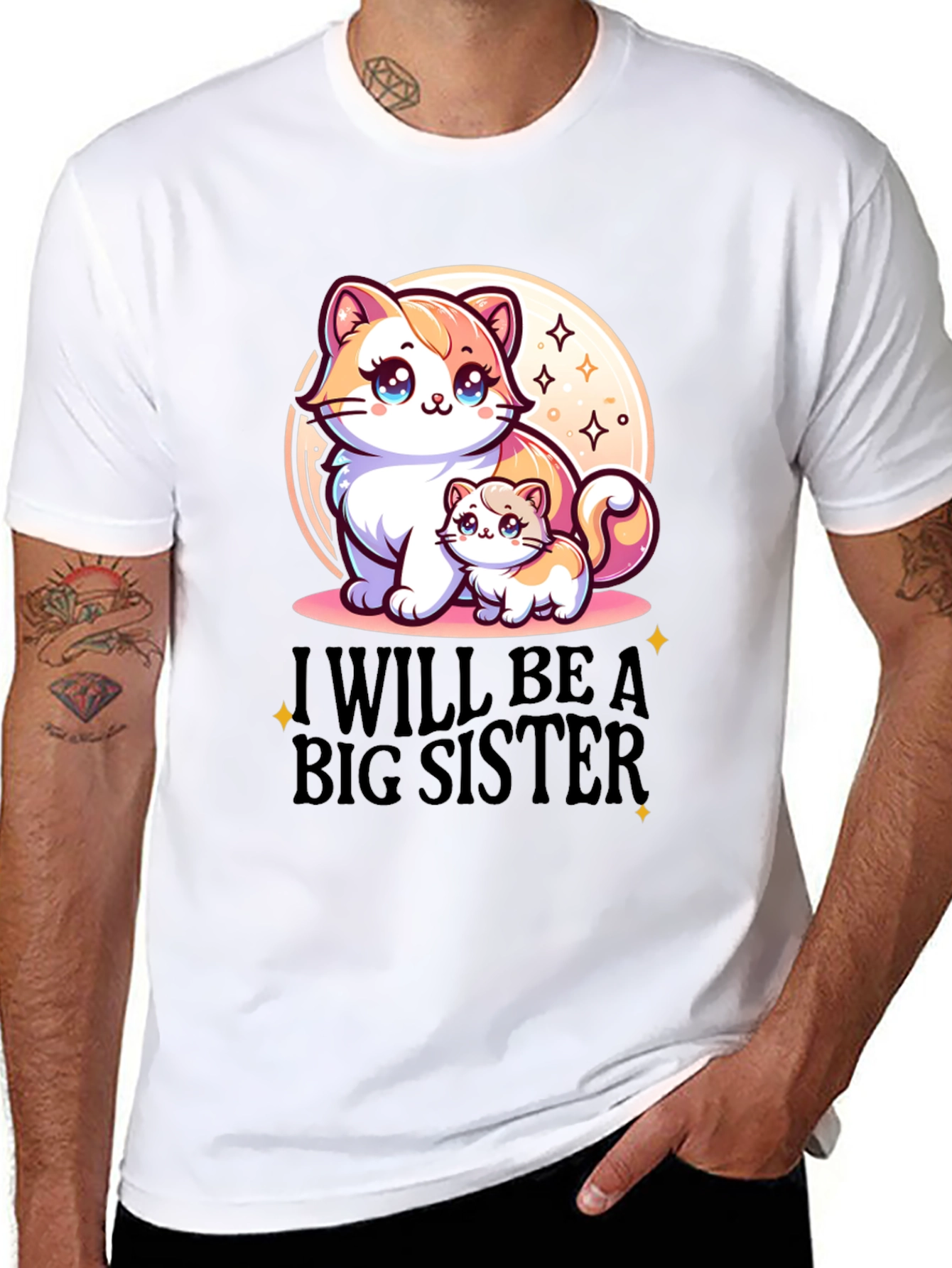Big Sister Announcement Tee
