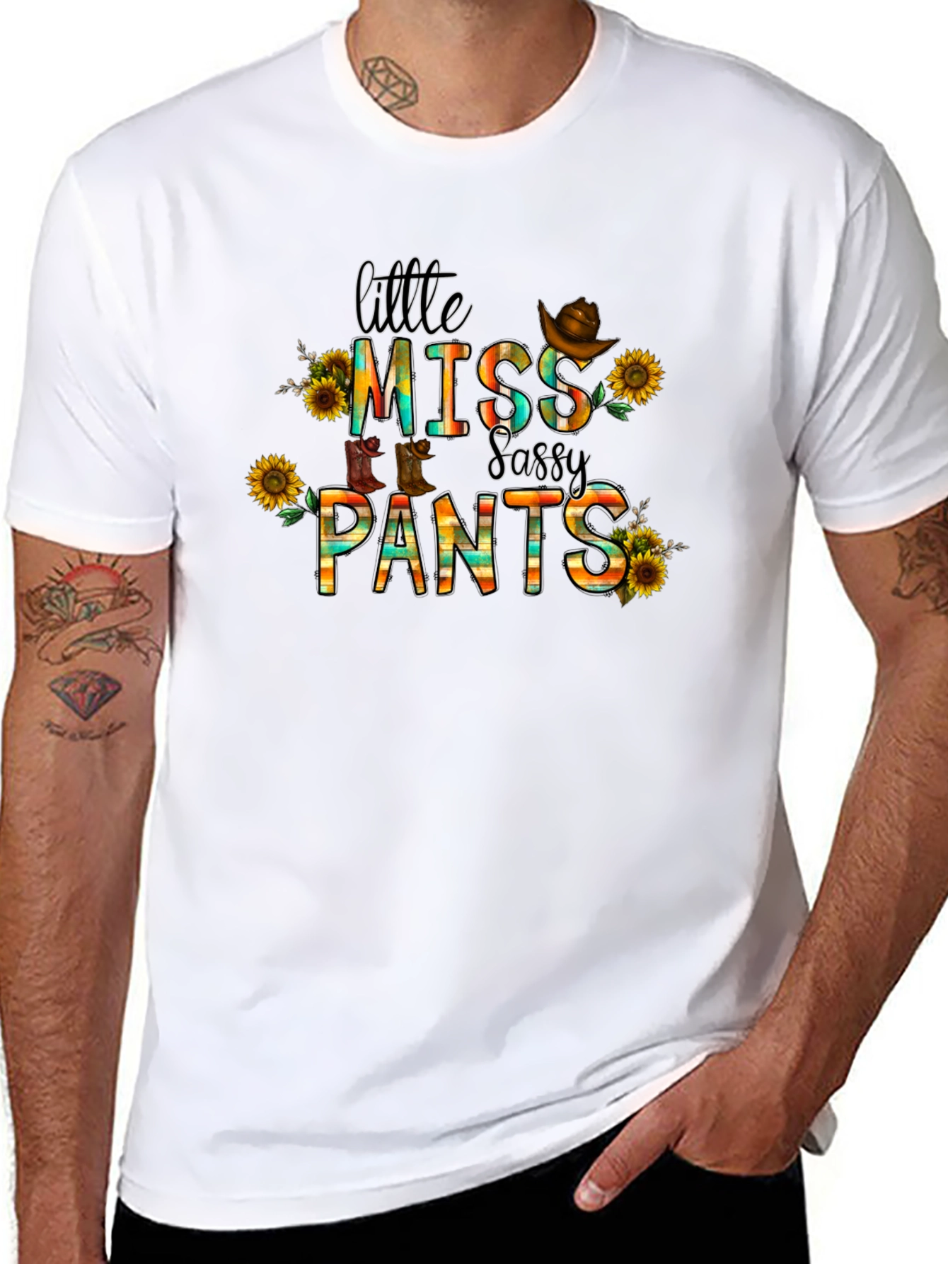 Little Miss Sassy Pants Graphic T-Shirt
