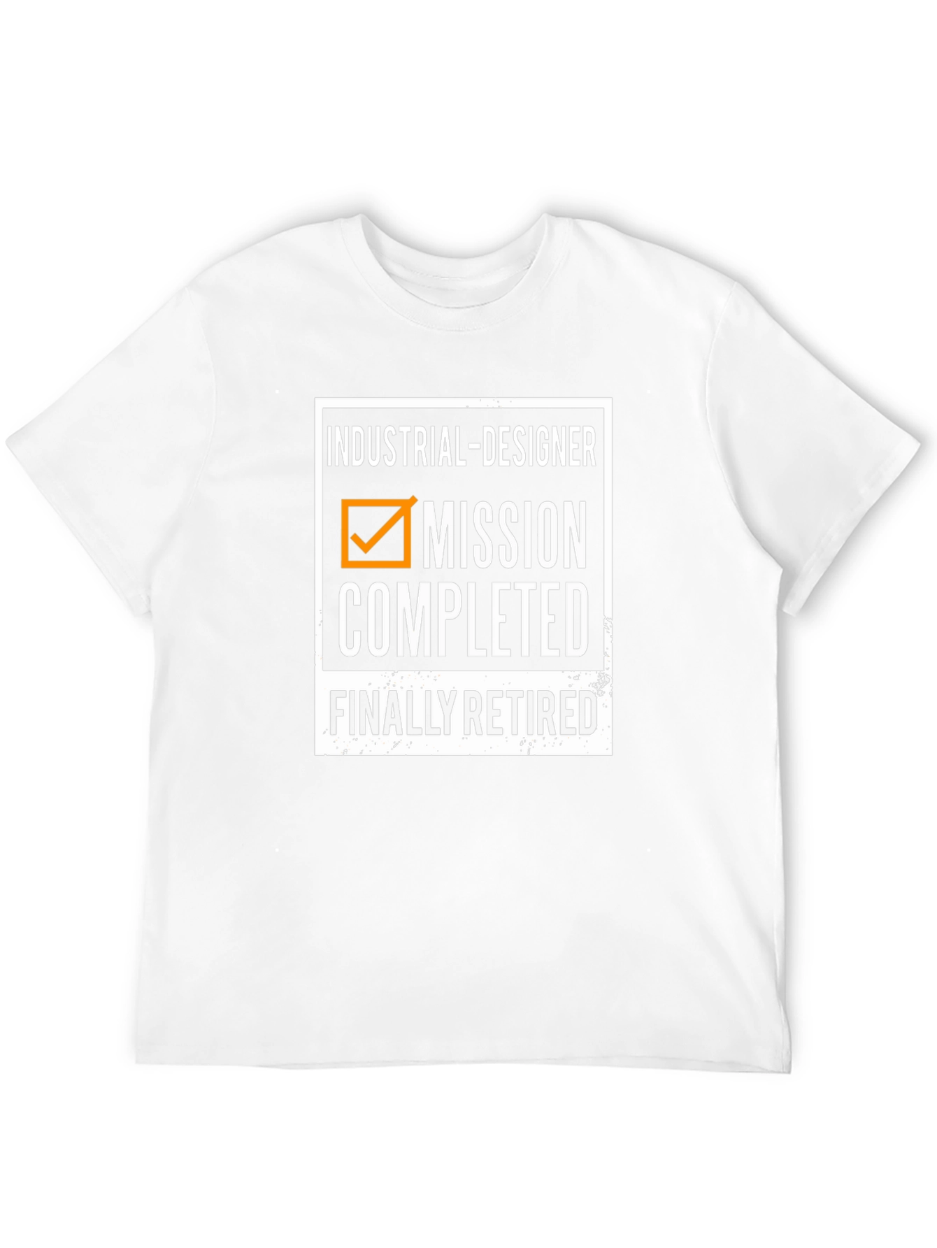 Industrial Designer Retirement T-Shirt: Mission Completed Retired