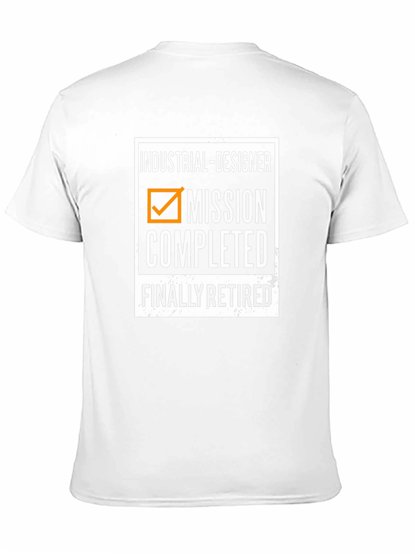 Industrial Designer Retirement T-Shirt: Mission Completed Retired