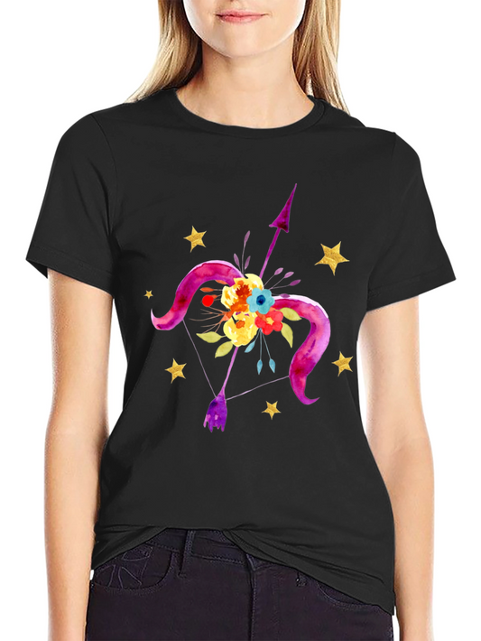 Floral Sagittarius T-Shirt