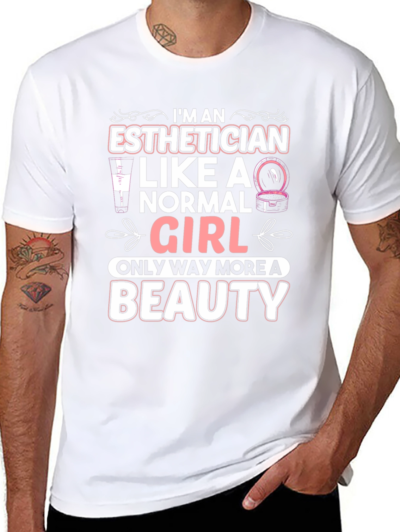 Esthetician Beauty Graphic Tee