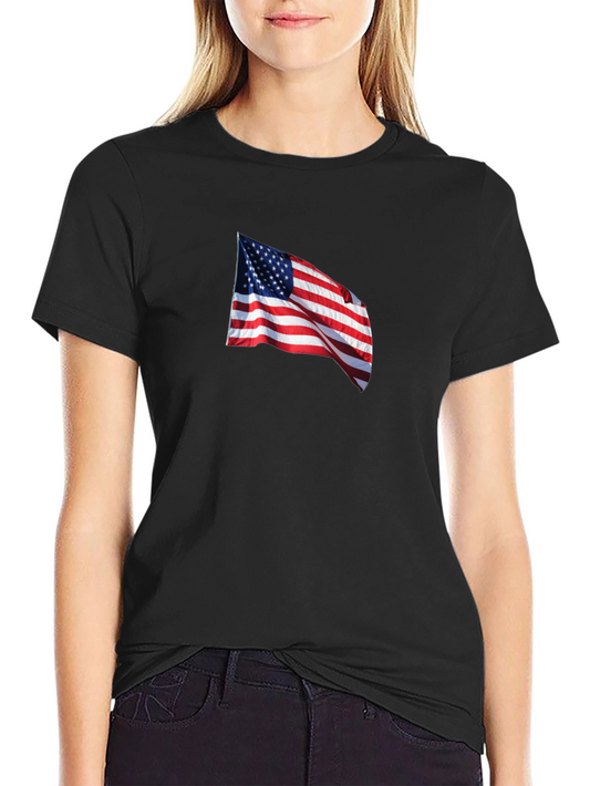 American Flag Graphic T-Shirt