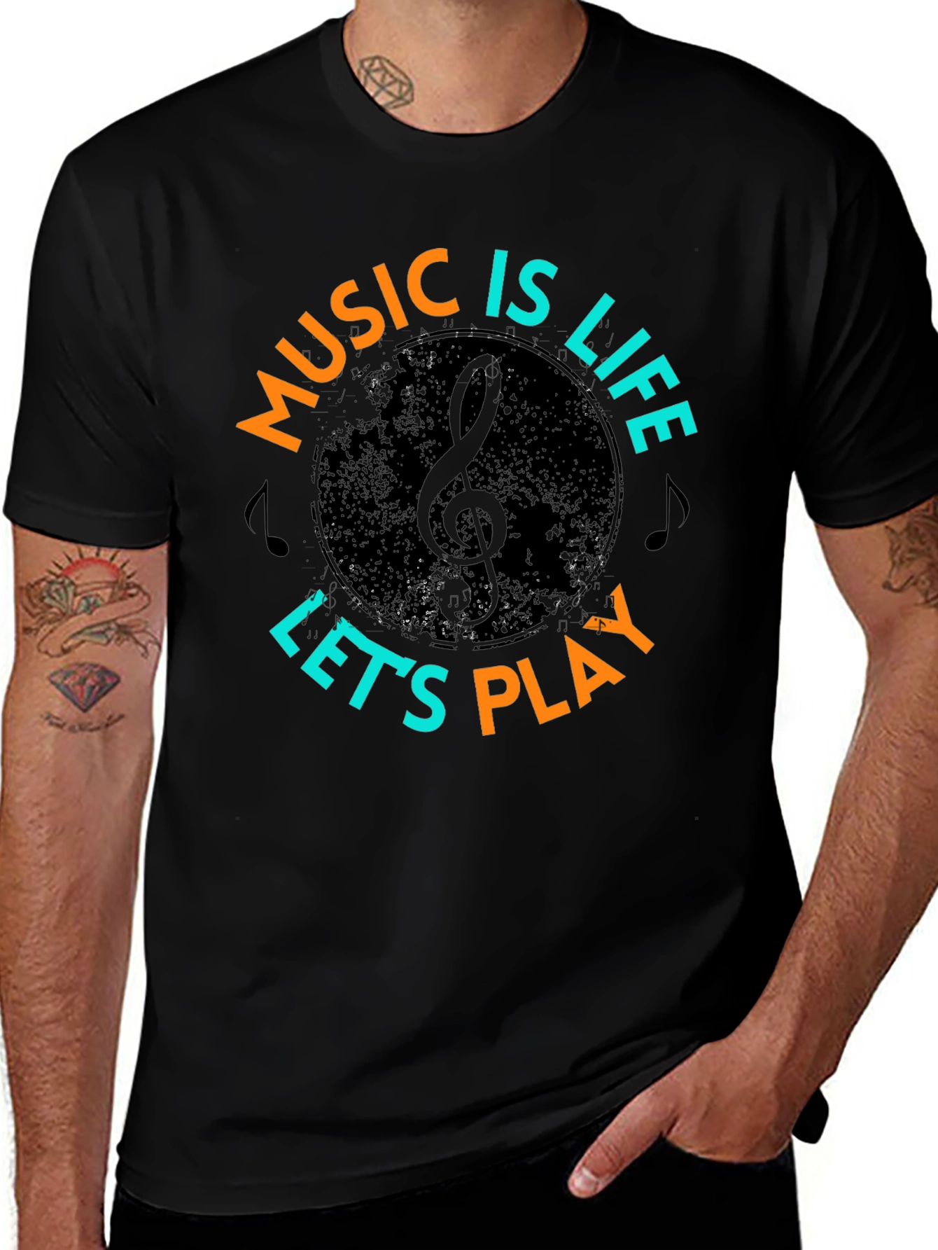 Music Is Life Graphic Tee