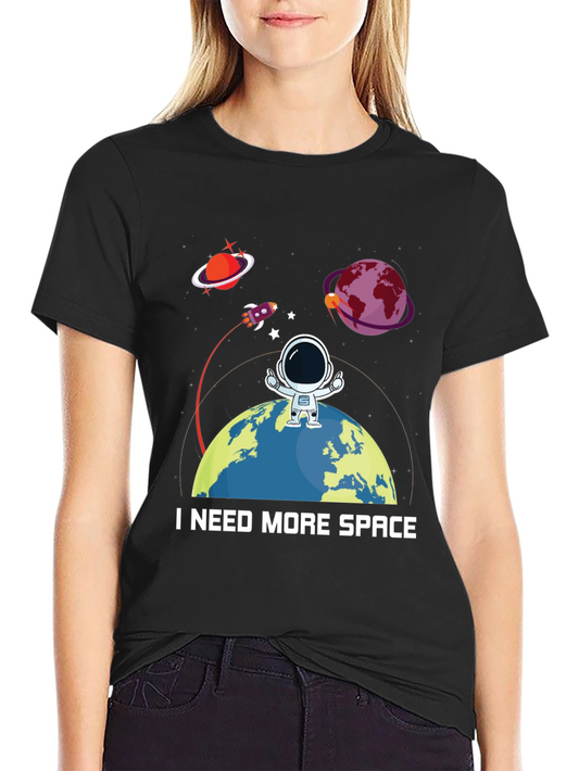 I Need More Space T-Shirt - Astronaut Galaxy Tee