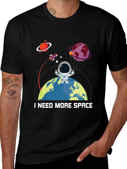 I Need More Space T-Shirt - Astronaut Galaxy Tee