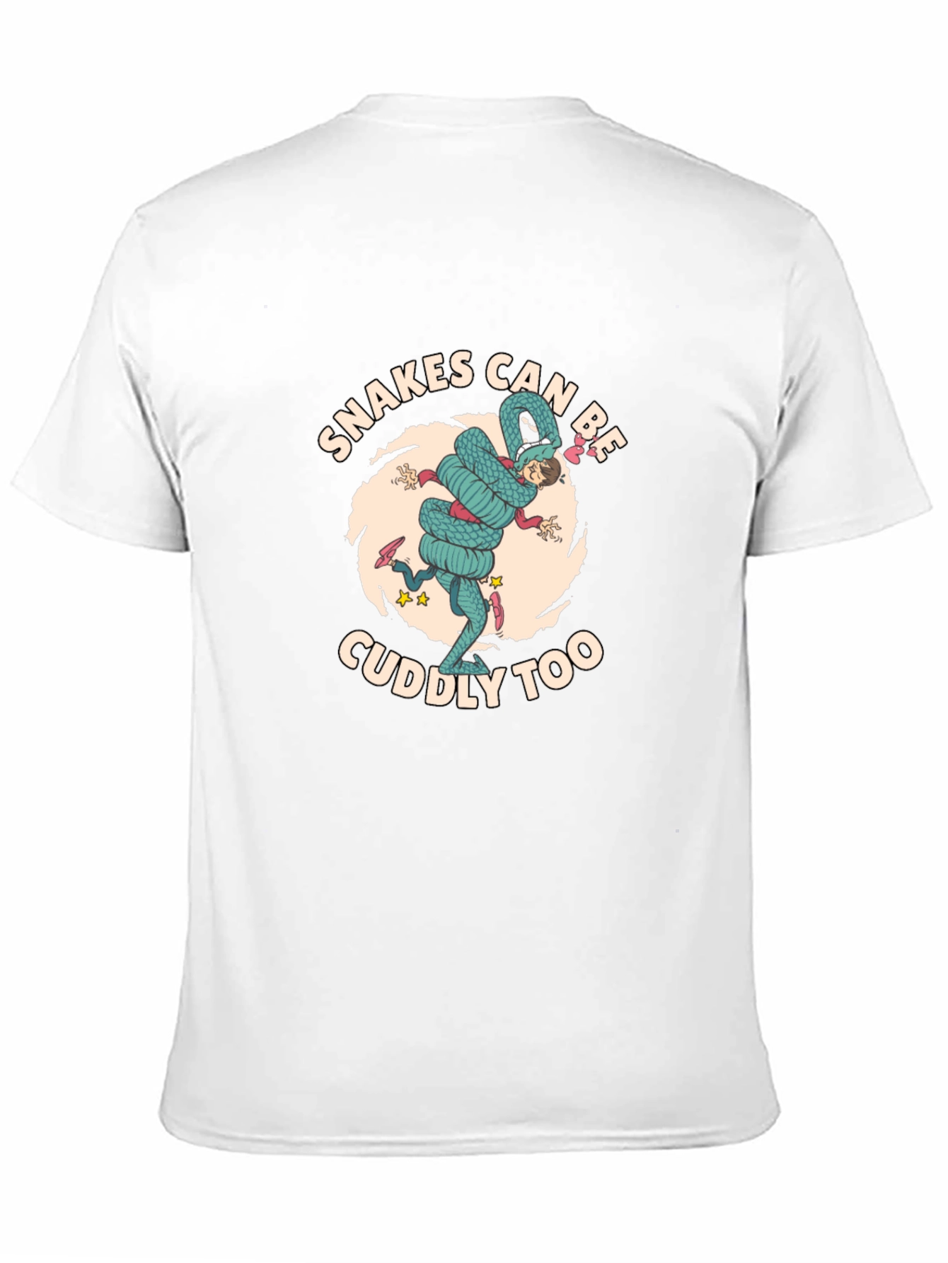 Snakes Can Be Cuddly Too Graphic T-Shirt