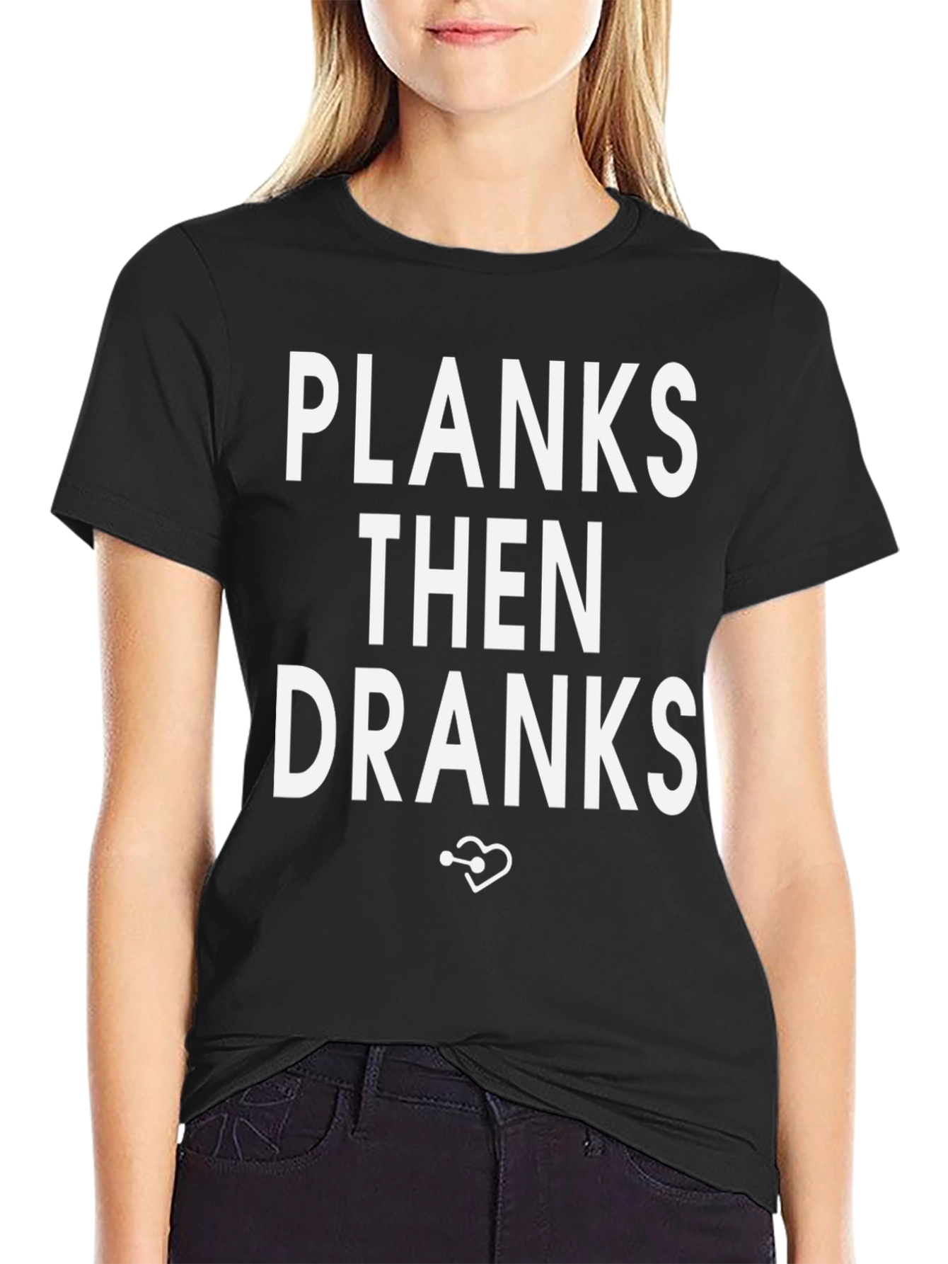 Planks Then Dranks Graphic Tee