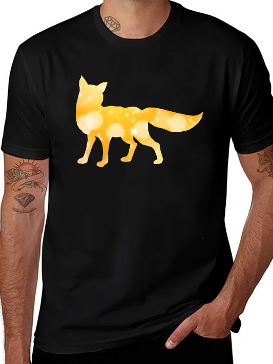 Fox Silhouette Graphic Tee - Black