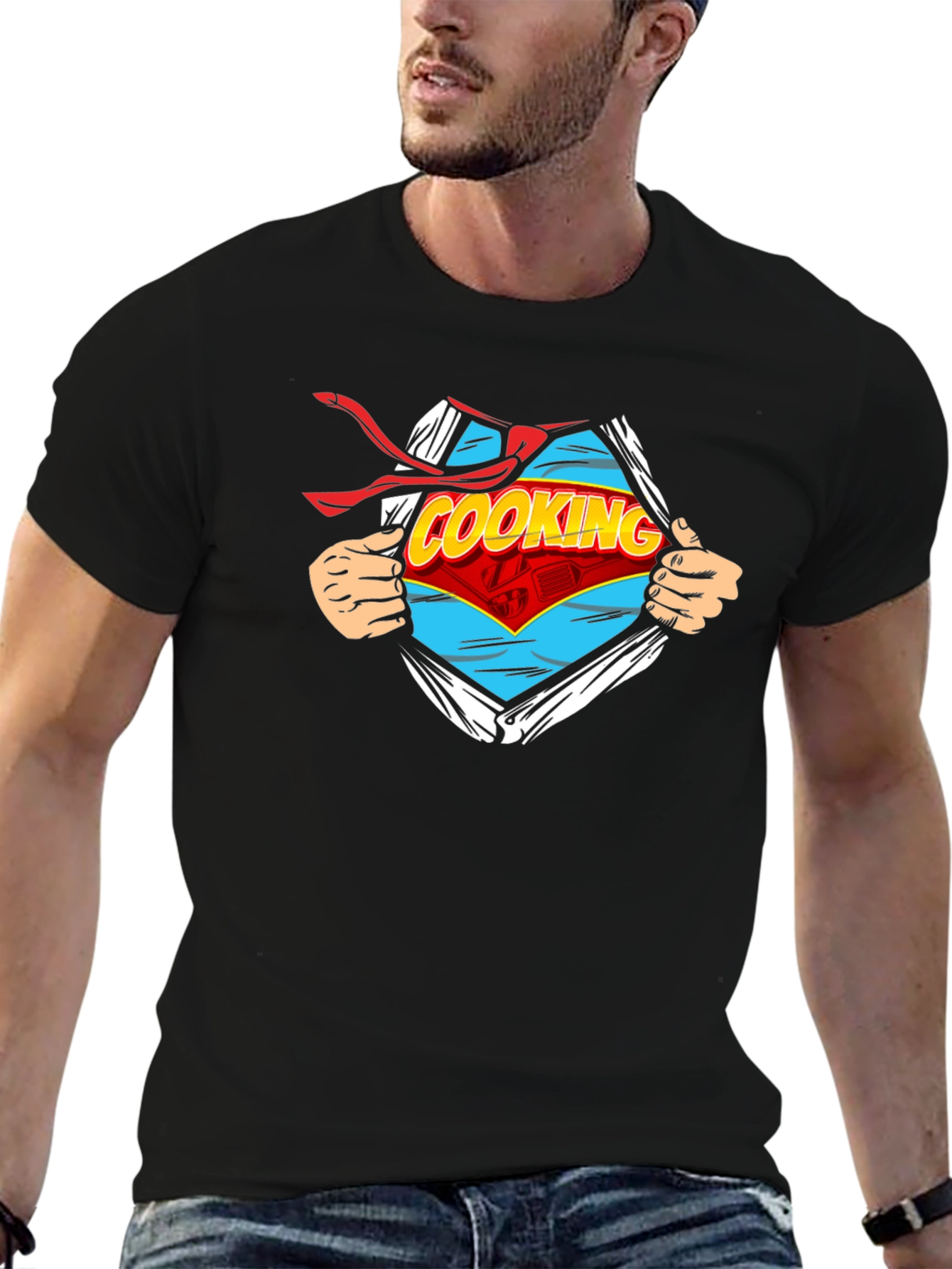 Cooking Superhero T-Shirt - Cook Apparel