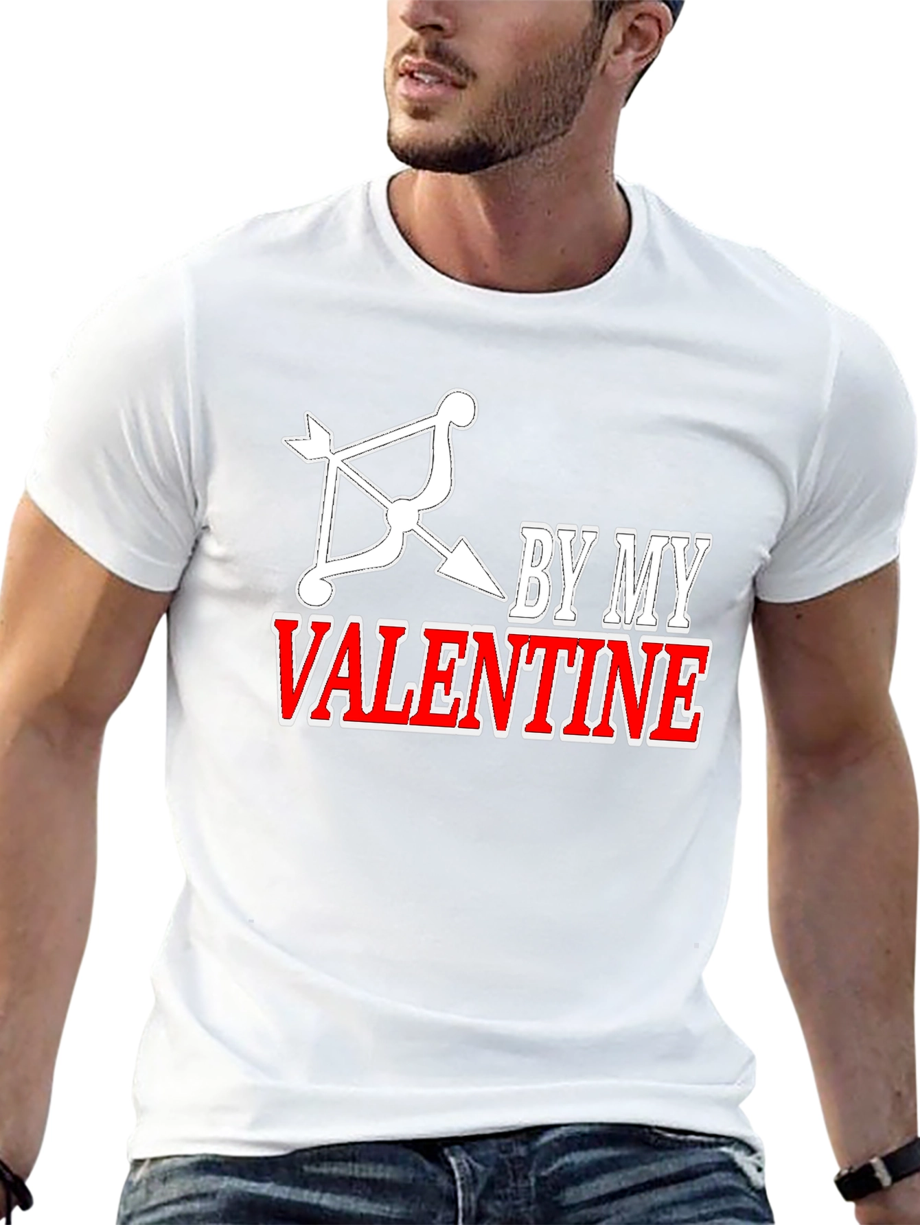 By My Valentine T-Shirt: Cupids Arrow Design