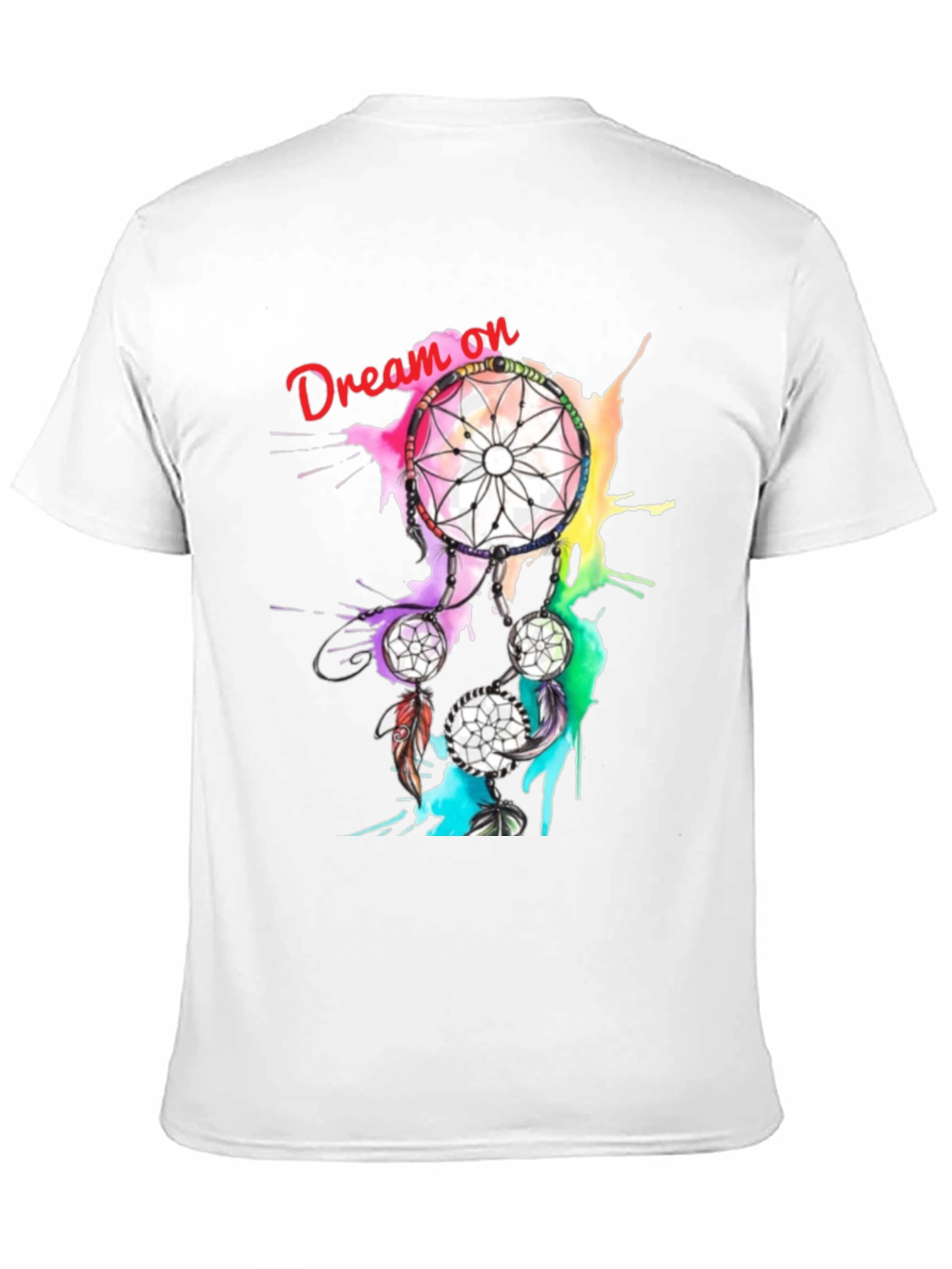 Dream On Dreamcatcher Graphic Tee - Black T-Shirt