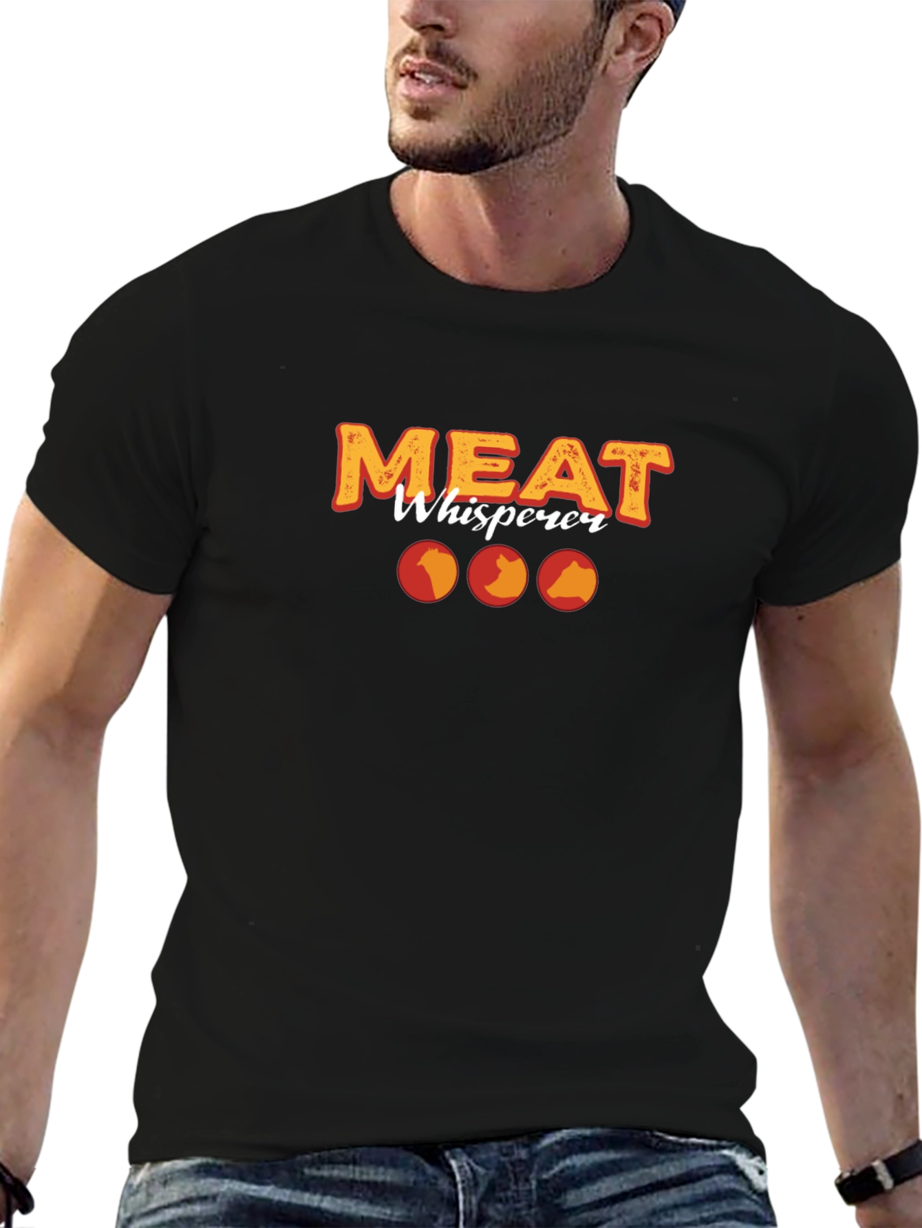 Meat Whisperer Graphic Tee - BBQ Lovers T-Shirt