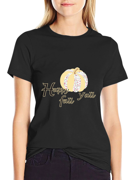 Happy Fall Yall Pumpkin Graphic Tee