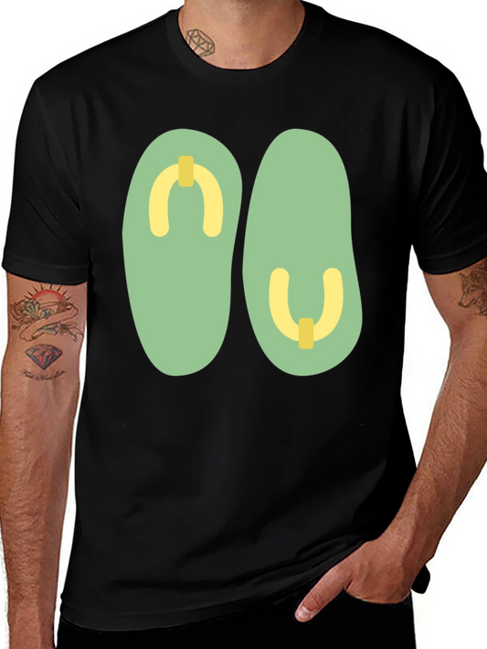 Flip Flop Graphic Tee - Summer Style