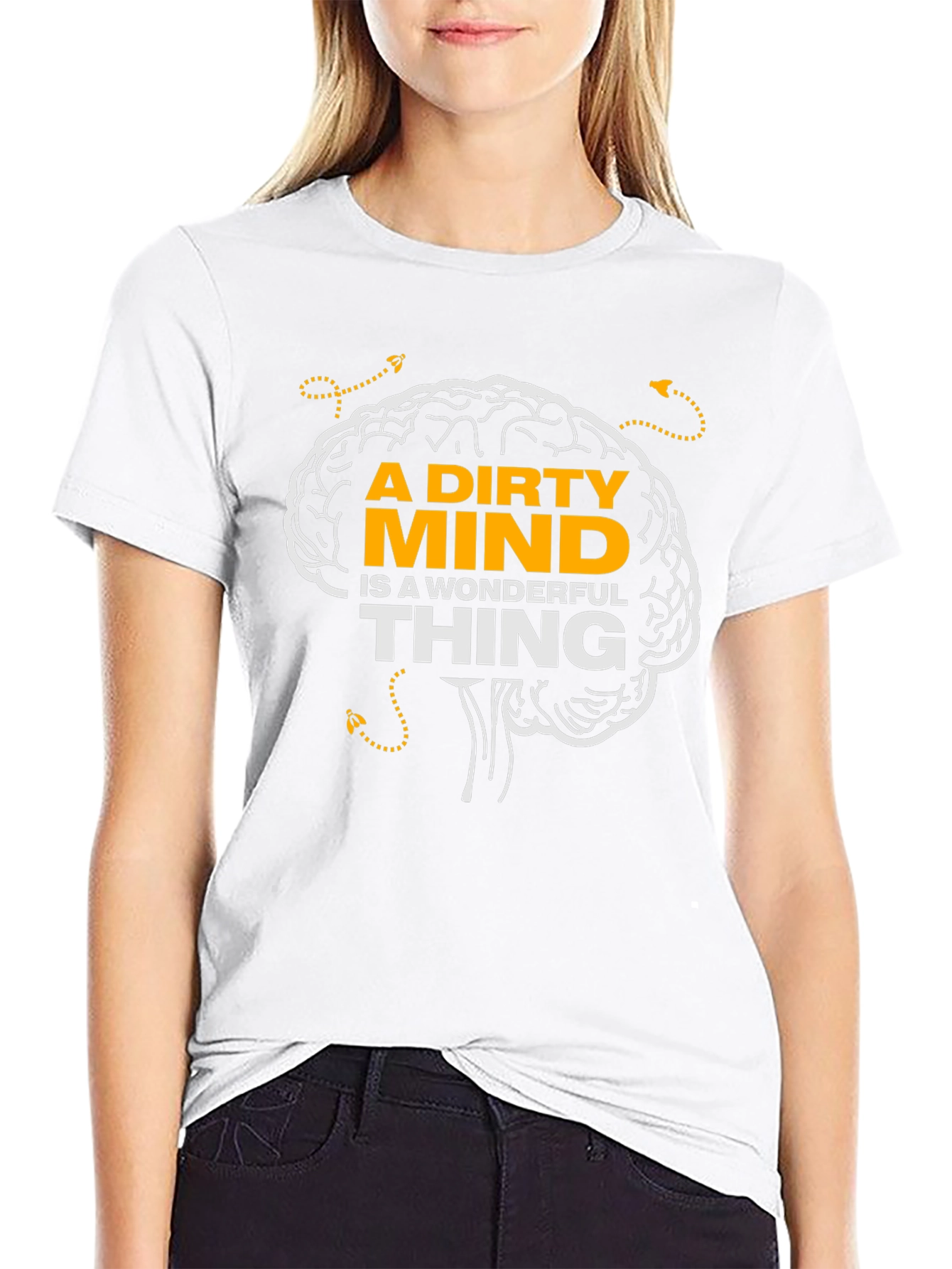 Dirty Mind Wonderful Thing Graphic T-Shirt