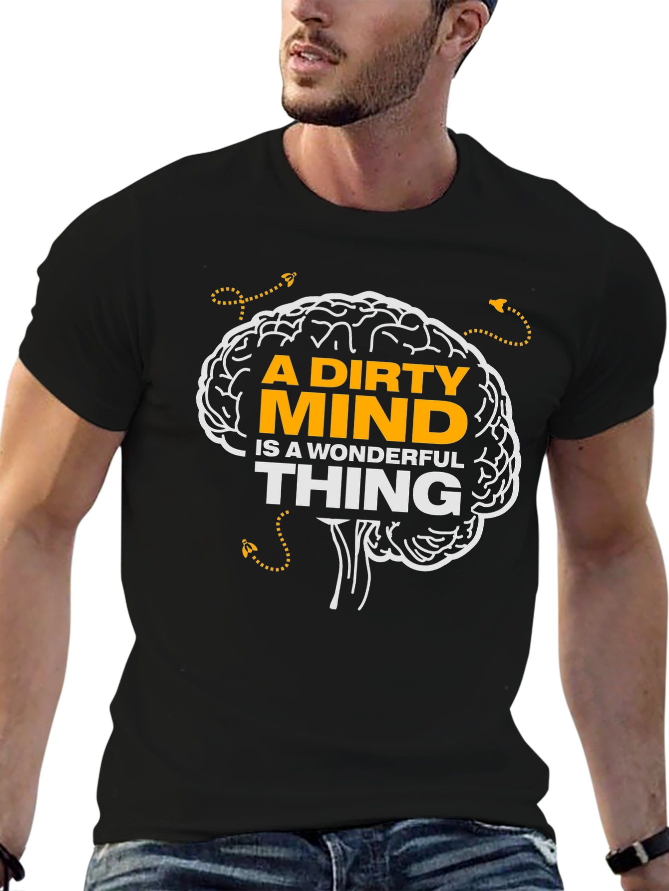 Dirty Mind Wonderful Thing Graphic T-Shirt