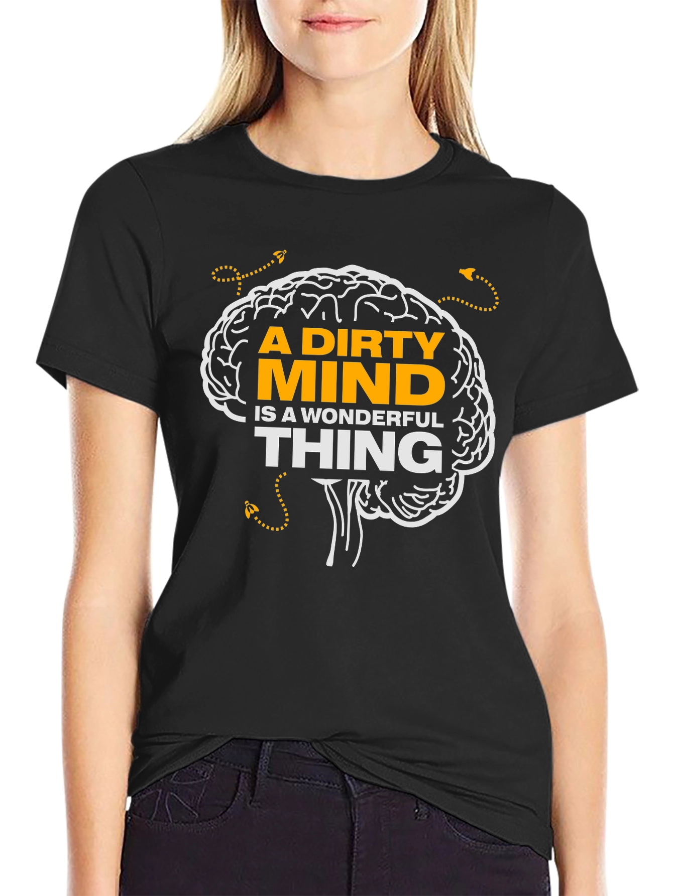 Dirty Mind Wonderful Thing Graphic T-Shirt