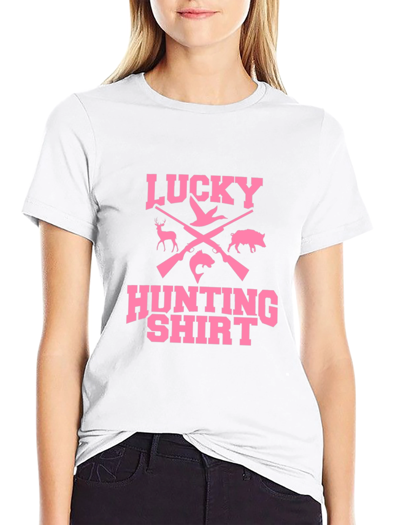 Lucky Hunting Shirt Graphic Tee