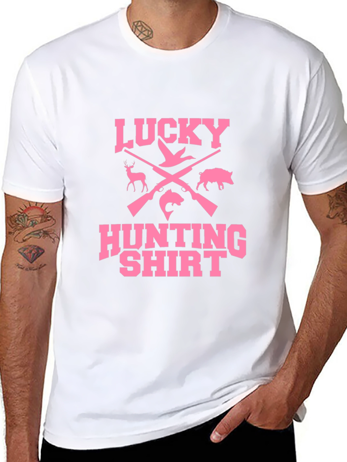 Lucky Hunting Shirt Graphic Tee
