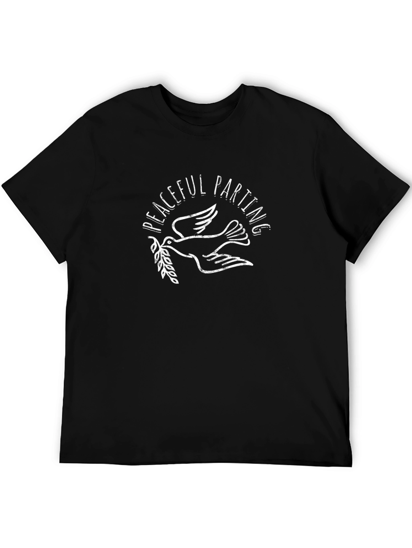 Peaceful Parting Dove Graphic T-Shirt