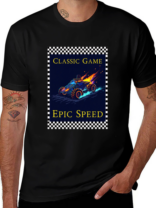 Classic Game Epic Speed Black T-Shirt