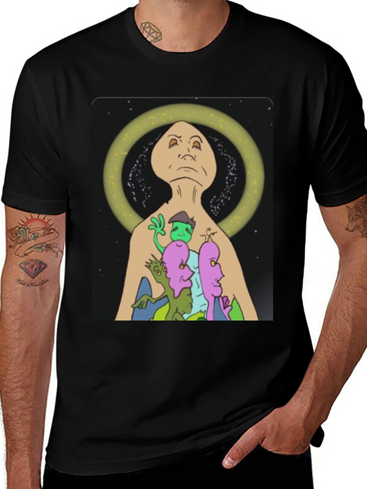 Cosmic Cartoon Graphic Tee