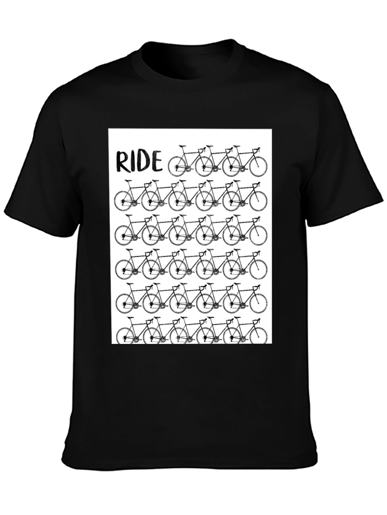 Ride Bicycle T-Shirt - Cycling Enthusiast Apparel
