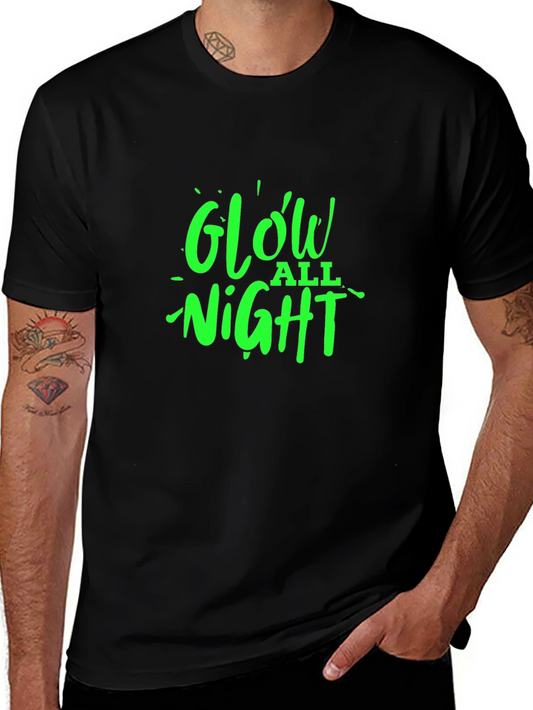 Glow All Night Graphic Tee