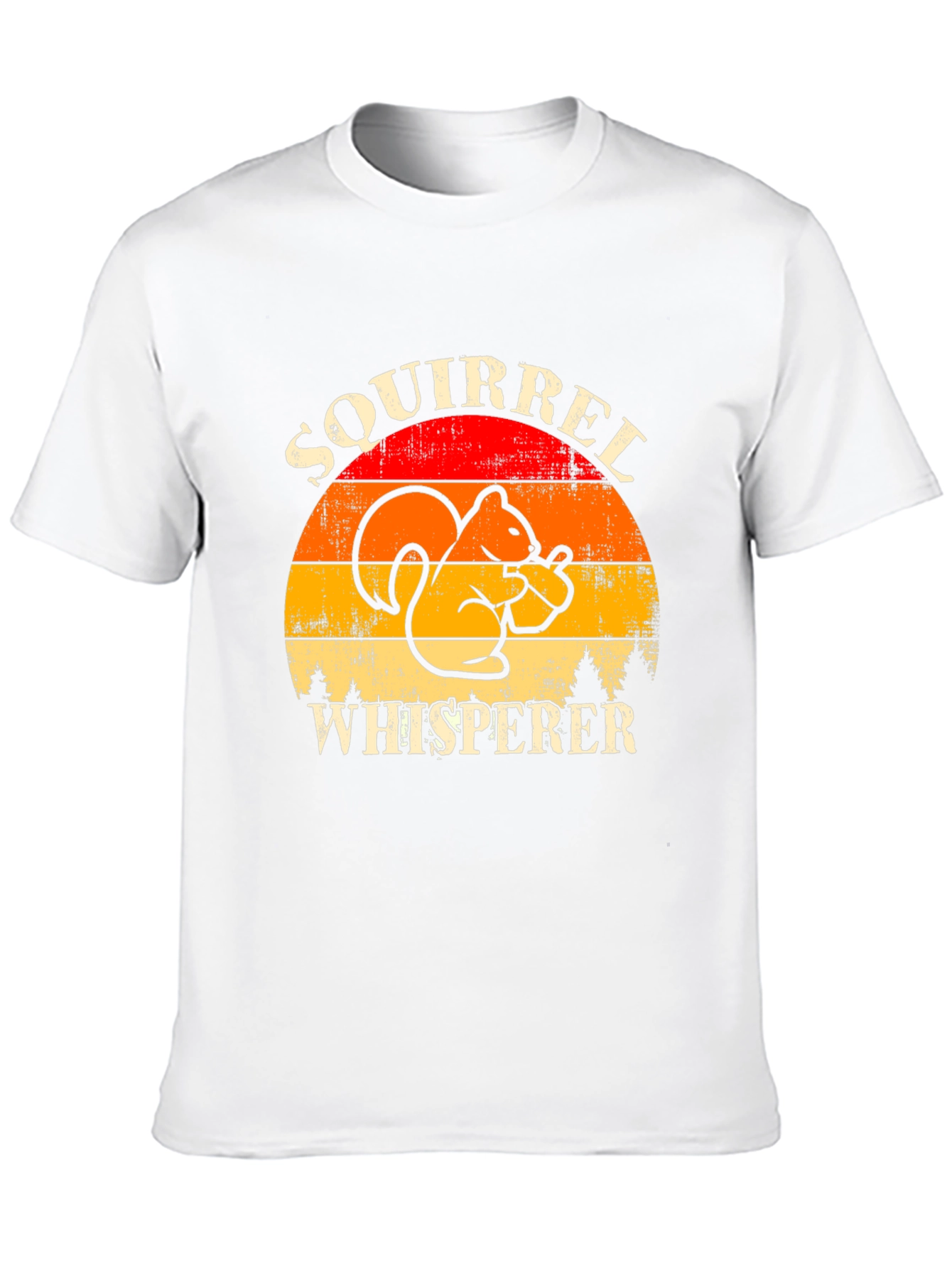 Squirrel Whisperer Graphic Tee - Retro Style