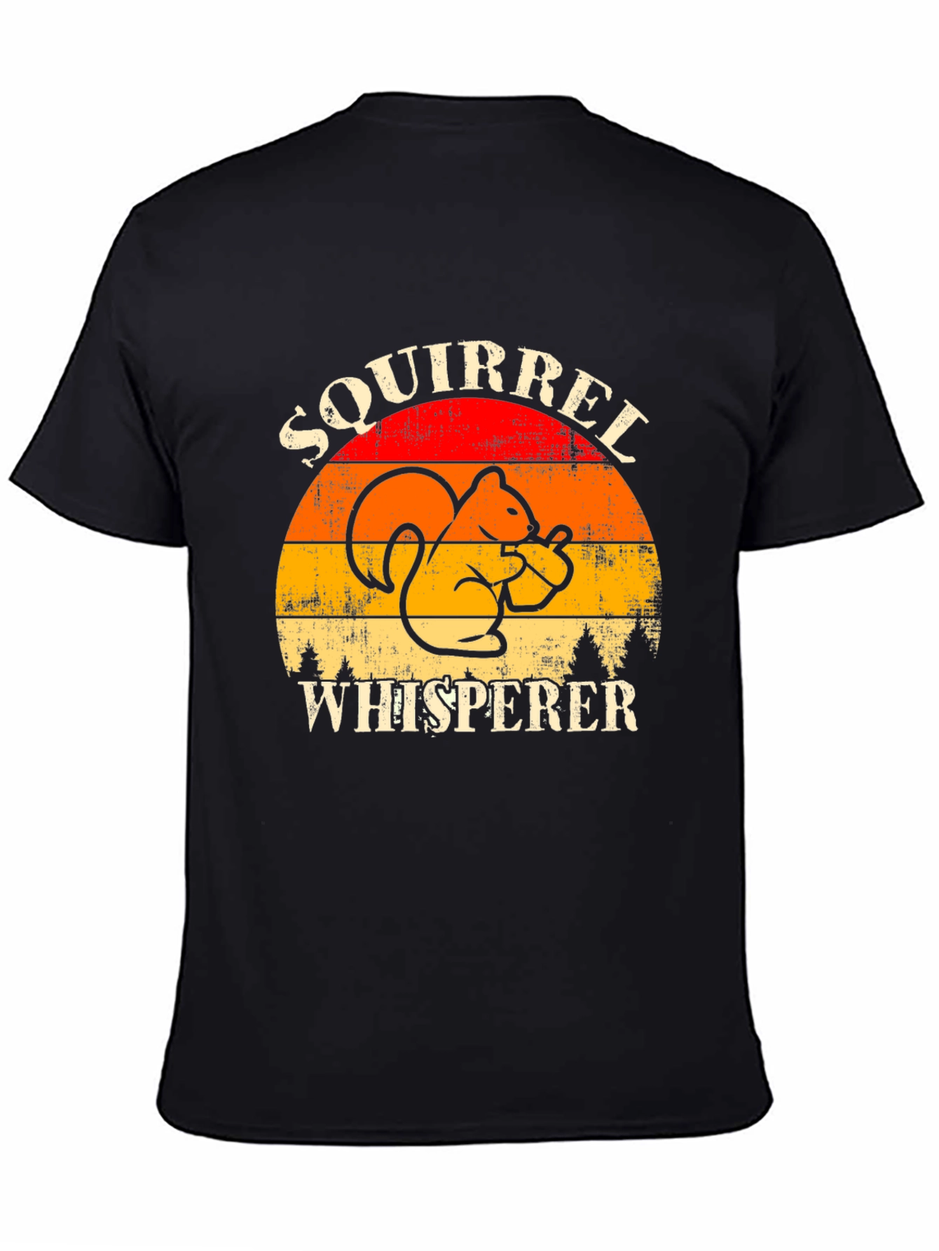 Squirrel Whisperer Graphic Tee - Retro Style
