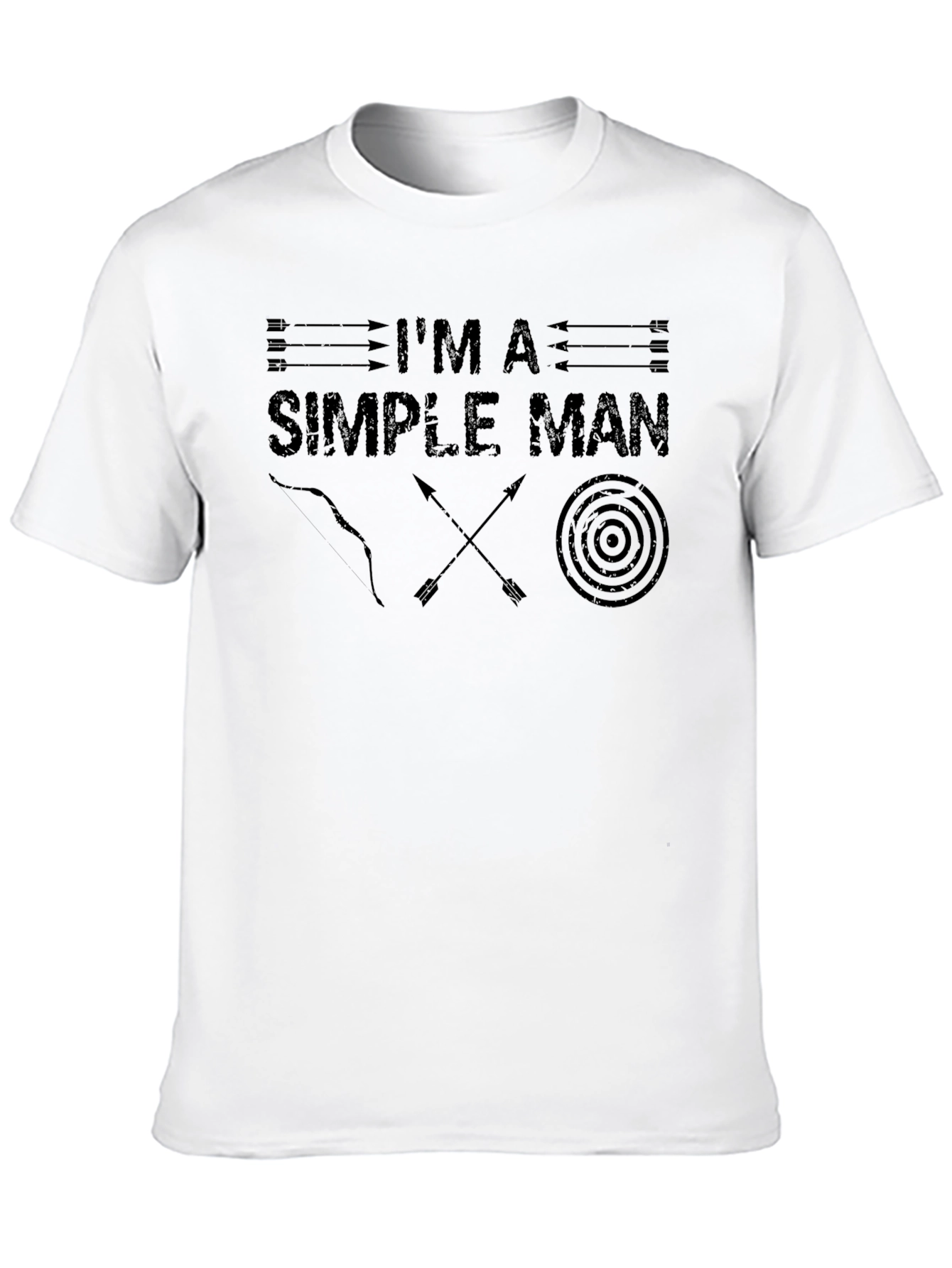 Im a Simple Man Archery T-Shirt