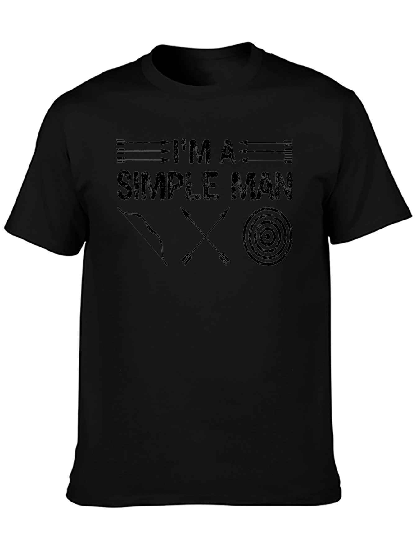 Im a Simple Man Archery T-Shirt